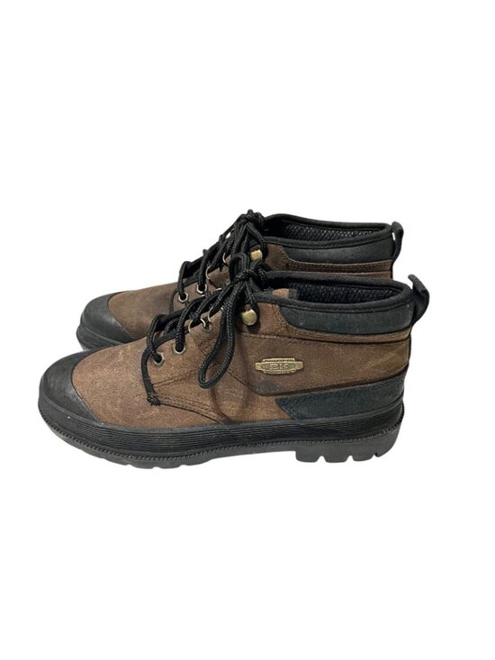 British Knights Mid Boots Chukkah Ankle Men\'s Size 9.5 Brown Leather Shoes New main image 4